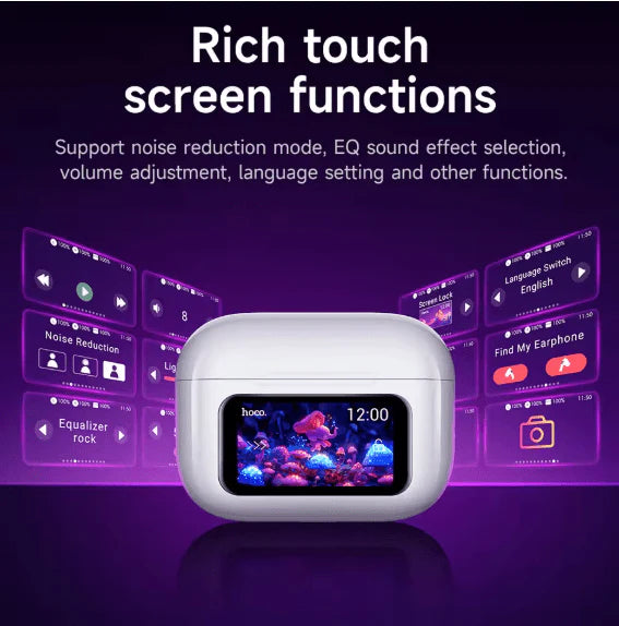 Hoco - Touch Screen BT Earbud (EW72) Limited Time Offer