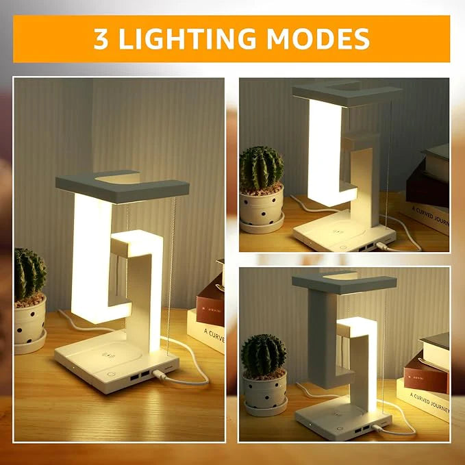 Tensegrity Smart LED Desk Lamp with Wireless Charge