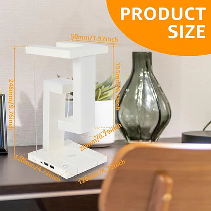 Tensegrity Smart LED Desk Lamp with Wireless Charge