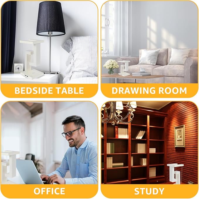 Tensegrity Smart LED Desk Lamp with Wireless Charge